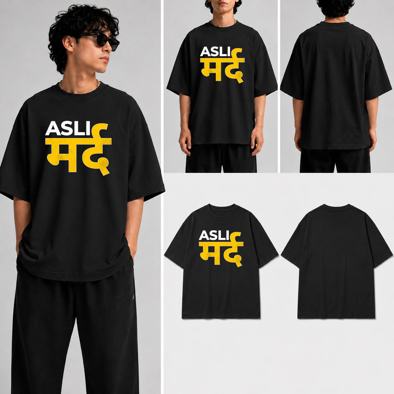 Asli Mard Unisex Oversized Standard T-Shirt for man & women