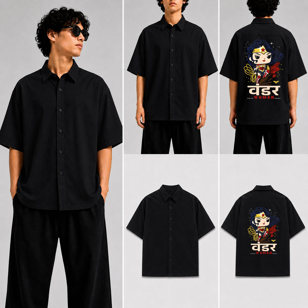 वंडर Woman Unisex Oversized Shirt for man & women