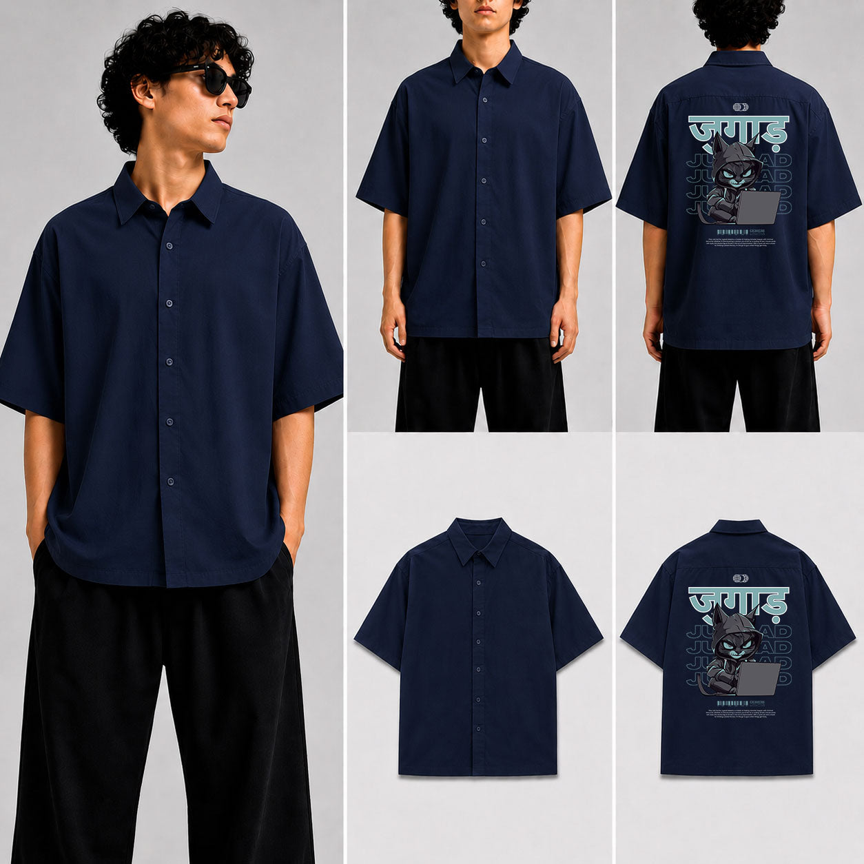 Jugaad Unisex Oversized Shirt for man & women