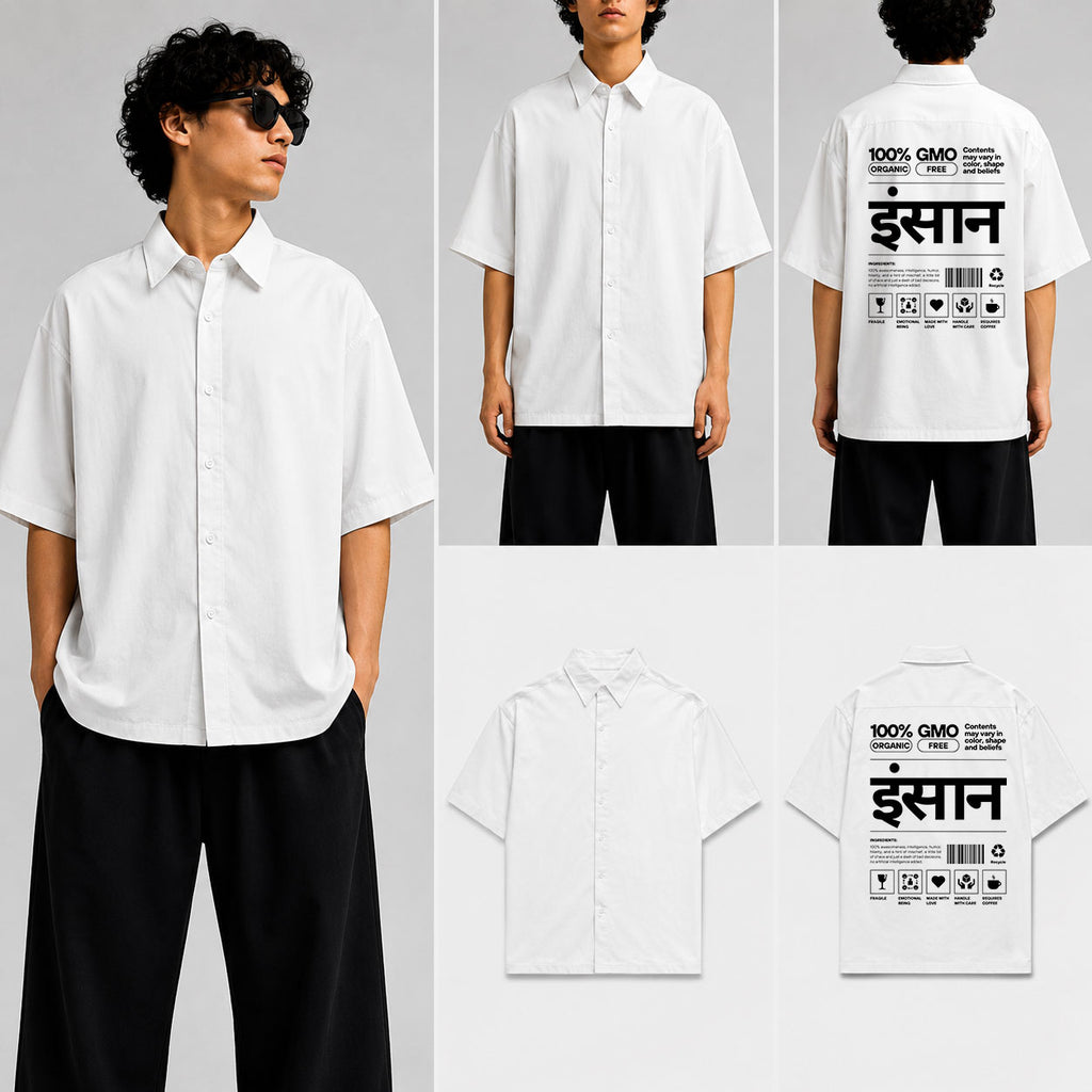 Insaan Unisex Oversized Shirt for man & women