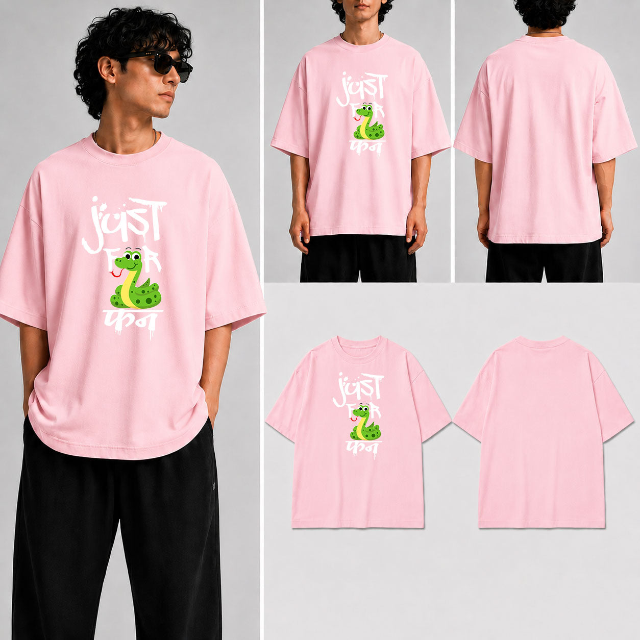 Just for Fun Unisex Oversized Standard T-Shirt for man & women