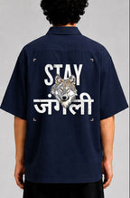 STAY JUNGLI Unisex Oversized Shirt for man & women