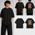 KHAMOSH Unisex Oversized Standard T-Shirt for man & women