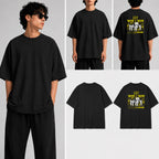KEEP KAAM SE KAAM Unisex Oversized Standard T-Shirt for man & women