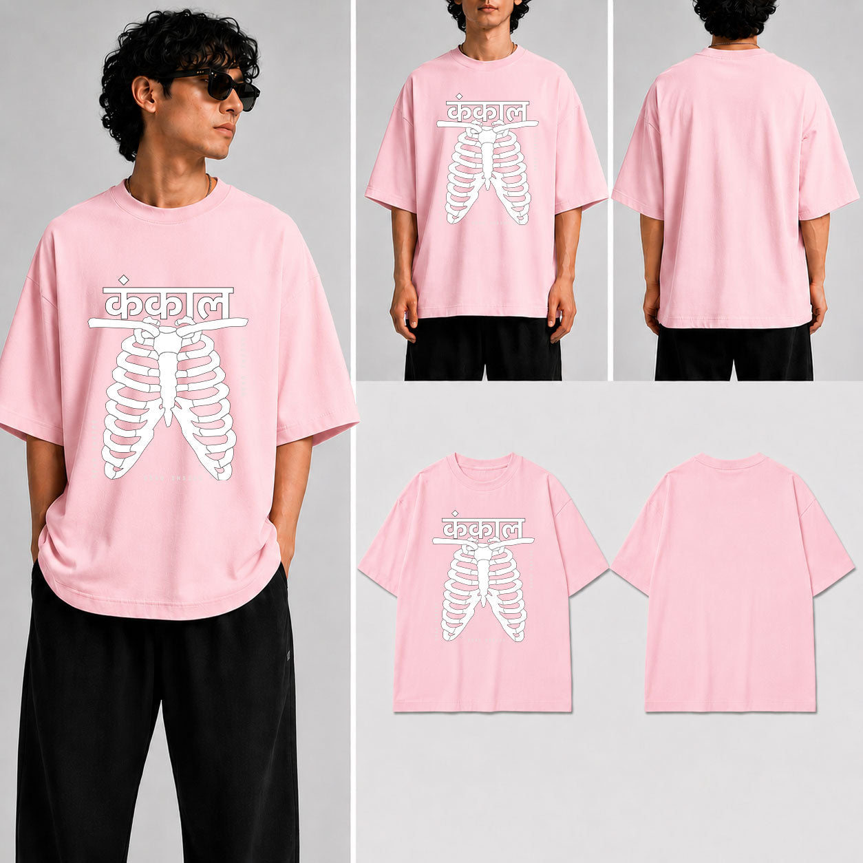 Kankal Unisex Oversized Standard T-Shirt for man & women