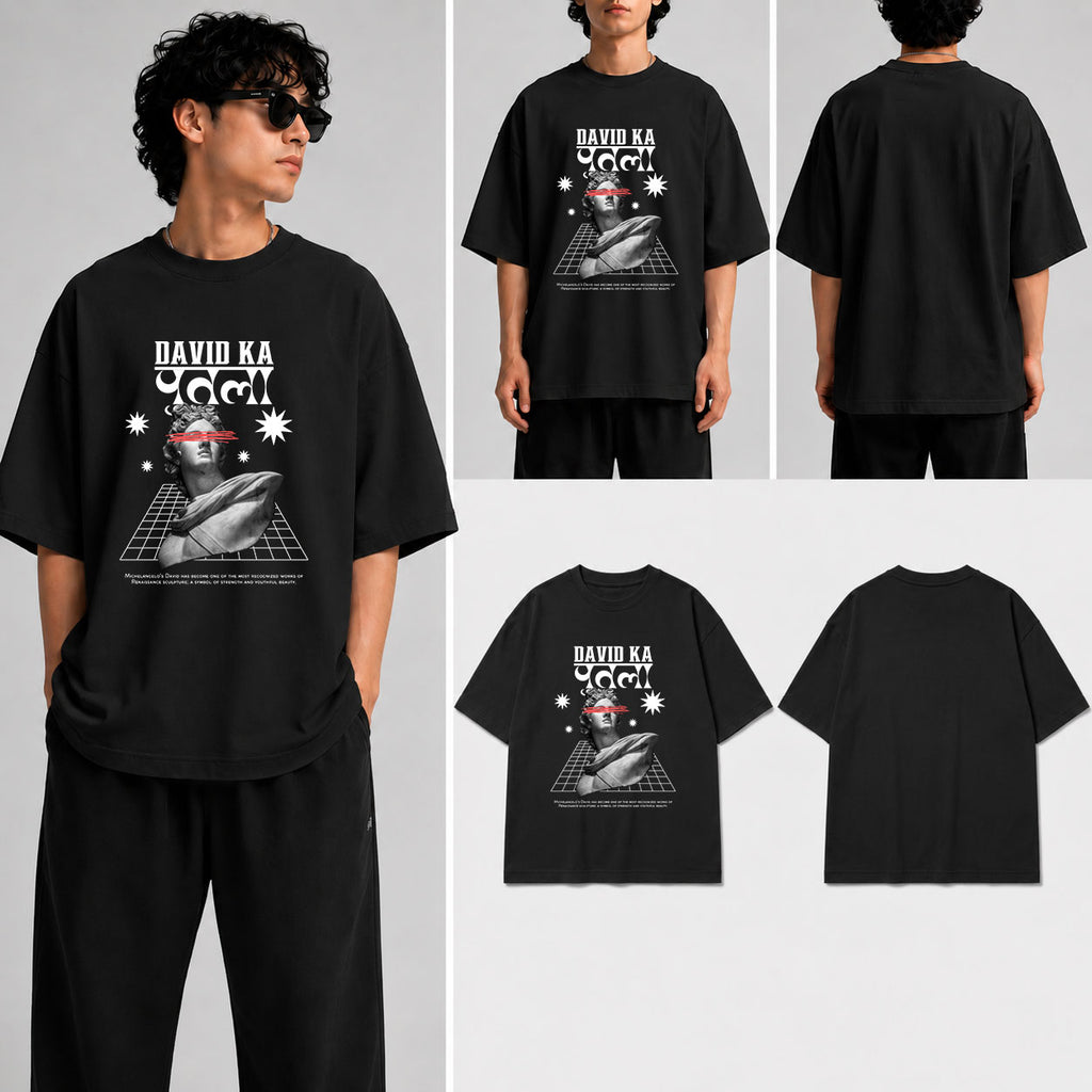 DAVID KA PUTLA Unisex Oversized Standard T-Shirt for man & women