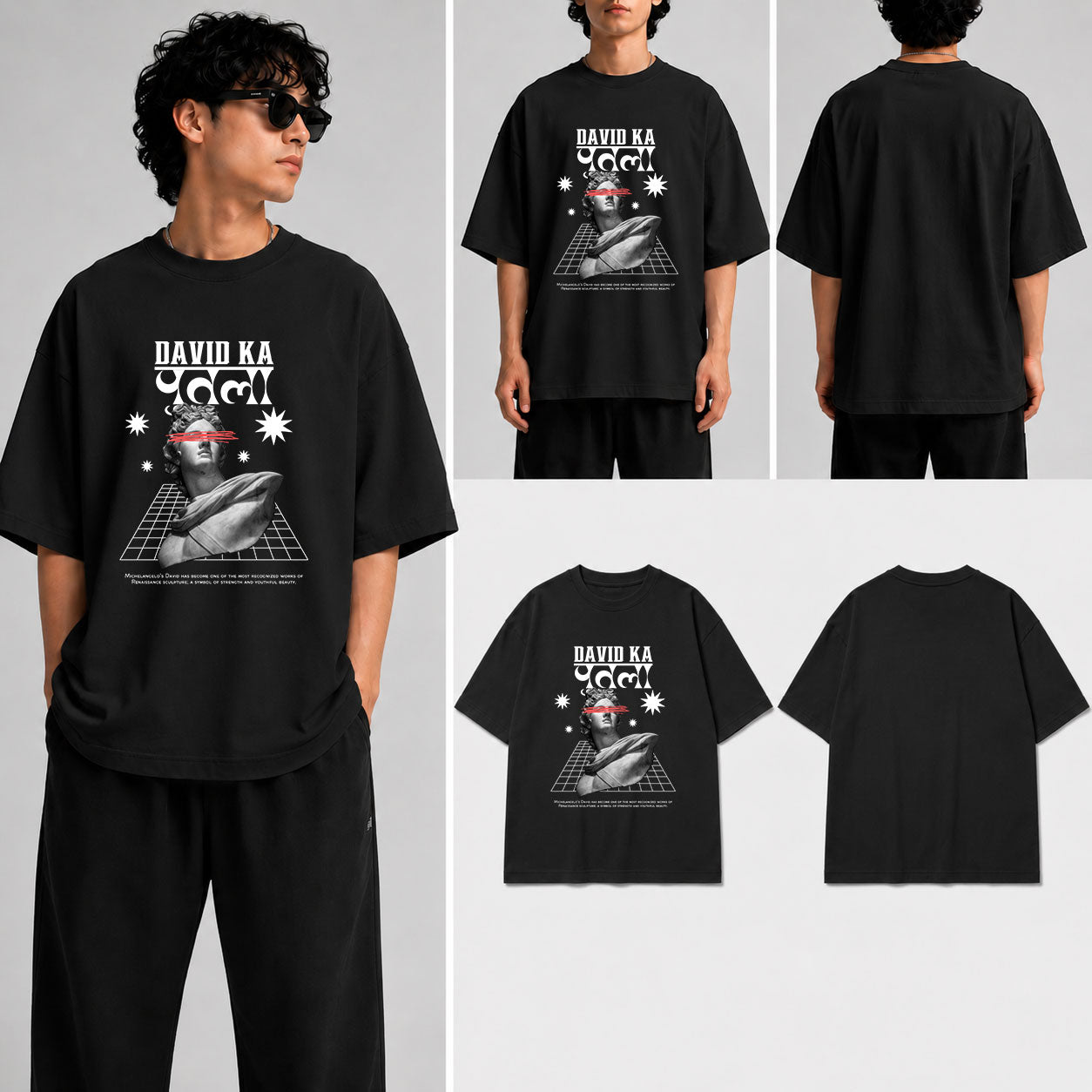 DAVID KA PUTLA Unisex Oversized Standard T-Shirt for man & women