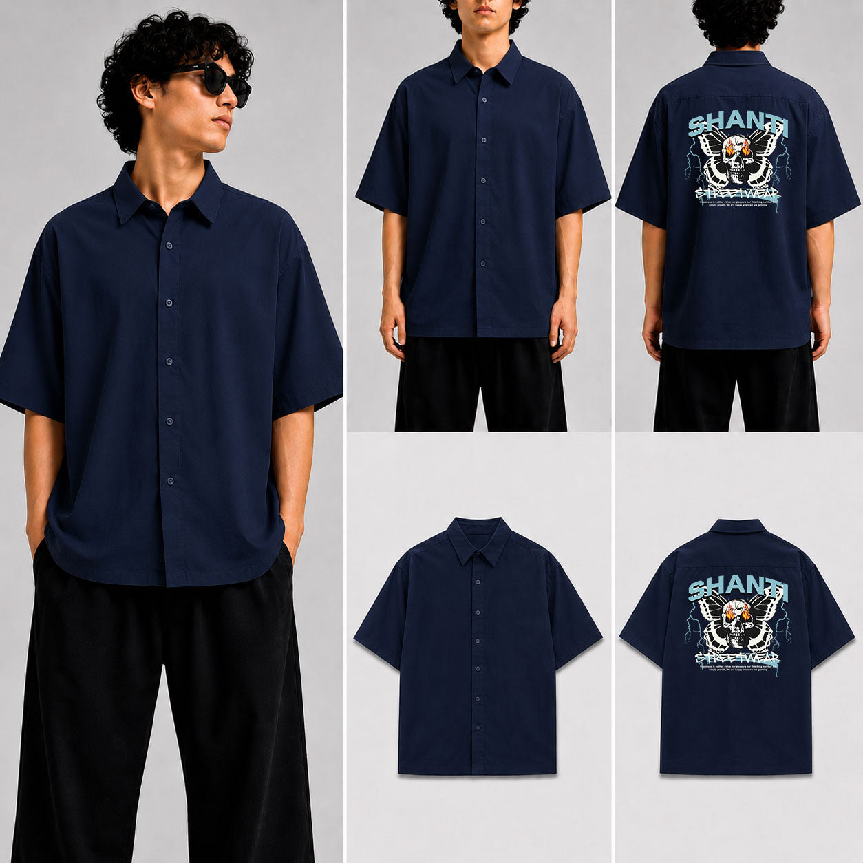 Shanti Unisex Oversized Shirt for man & women