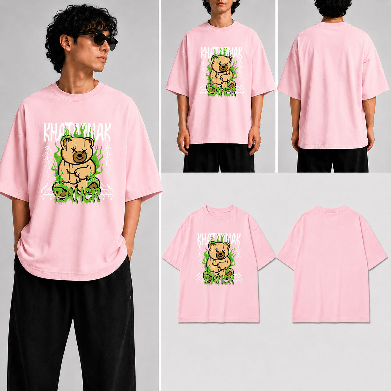 Khatarnak Zaher Unisex Oversized Standard T-Shirt for man & women