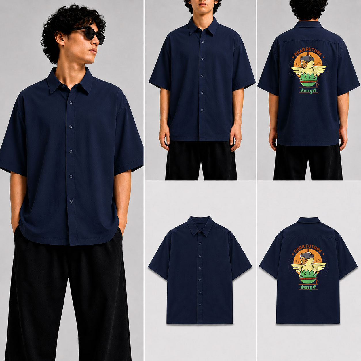 Dear Future Unisex Oversized Shirt for man & women