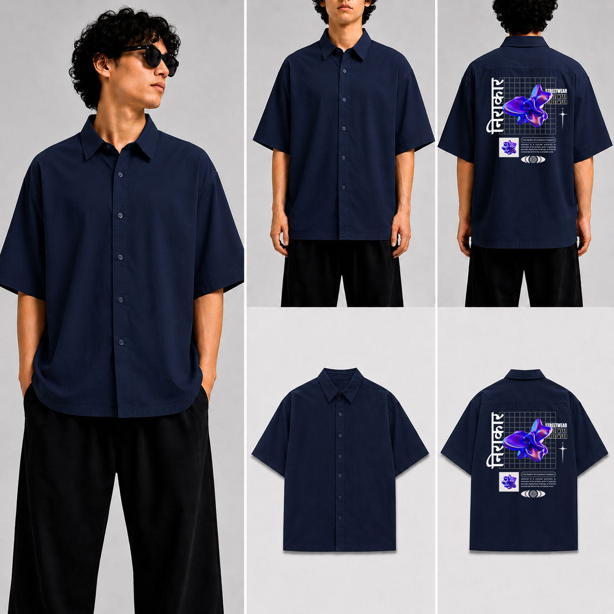 Nirakar Unisex Oversized Shirt for man & women