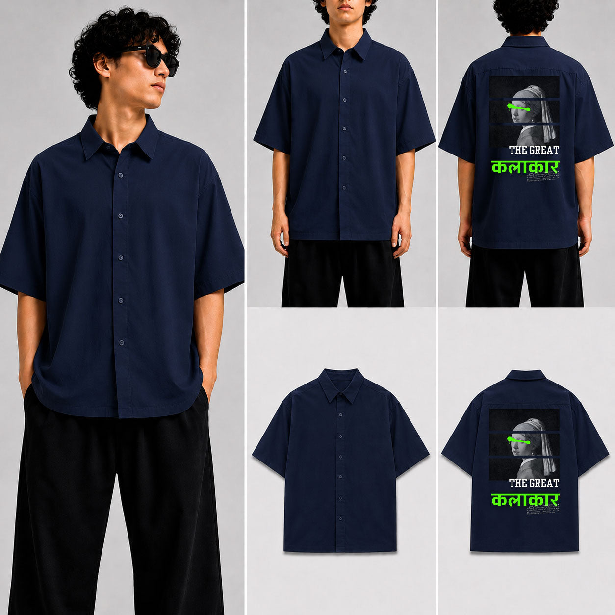 The Great Kalakaar Unisex Oversized Shirt for man & women