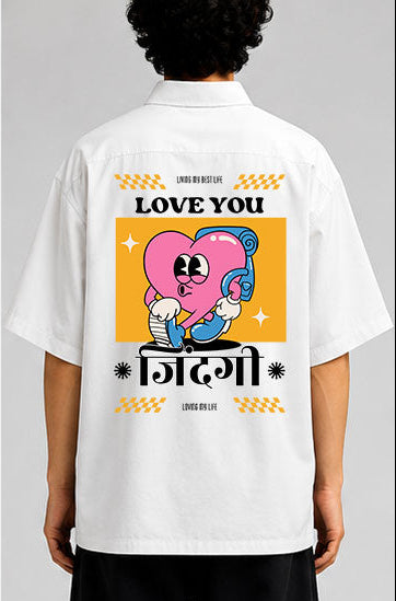 Love You Zindegi Unisex Oversized Shirt for man & women