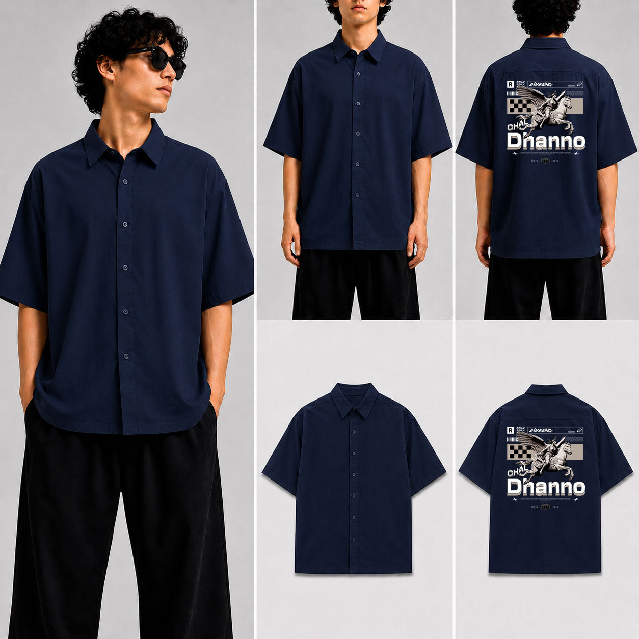 Chal Dhanno Unisex Oversized Shirt for man & women